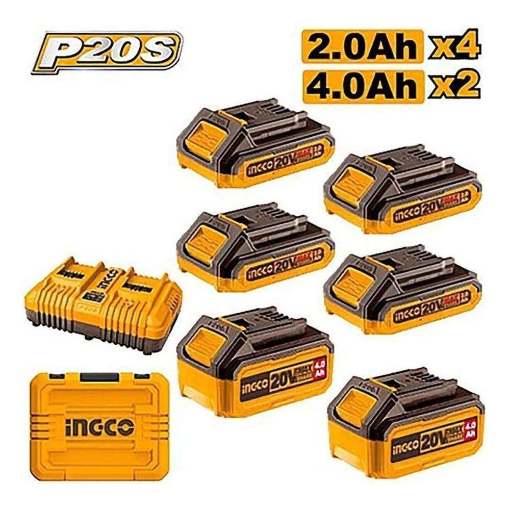 Ingco COSLI230701 P20S Li-Ion Battery And Charger Kit - KHM Megatools Corp. Ingco COSLI230701 P20S Li-Ion Battery And Charger Kit - KHM Megatools Corp.
